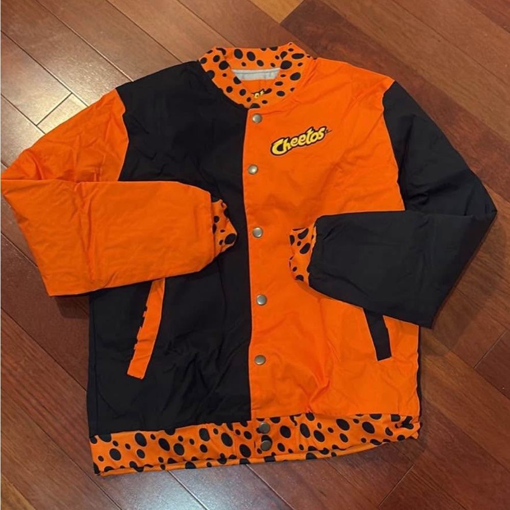 Cheetos Orange and Black Jacket